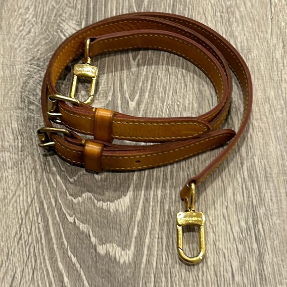 AUTHENTIC Louis Vuitton Vanchetta leather replacement/extender straps (3 pieces) - Picture 1 of 10
